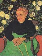 Vincent Van Gogh La Berceuse oil on canvas